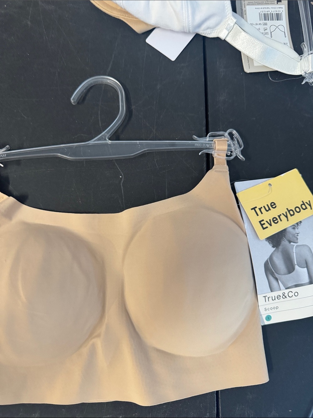 True & Co. Scoop Strapless Bra - Beige